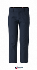 Girls Husky Flat Front Pants