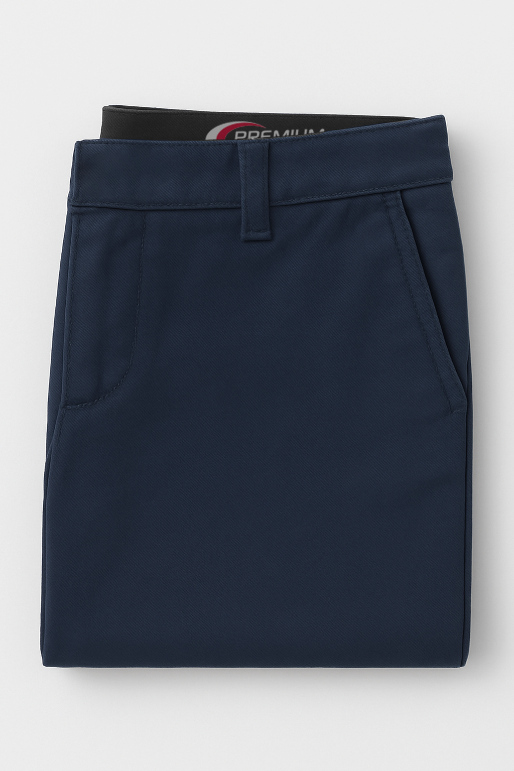 Girls Husky Flat Front Pants