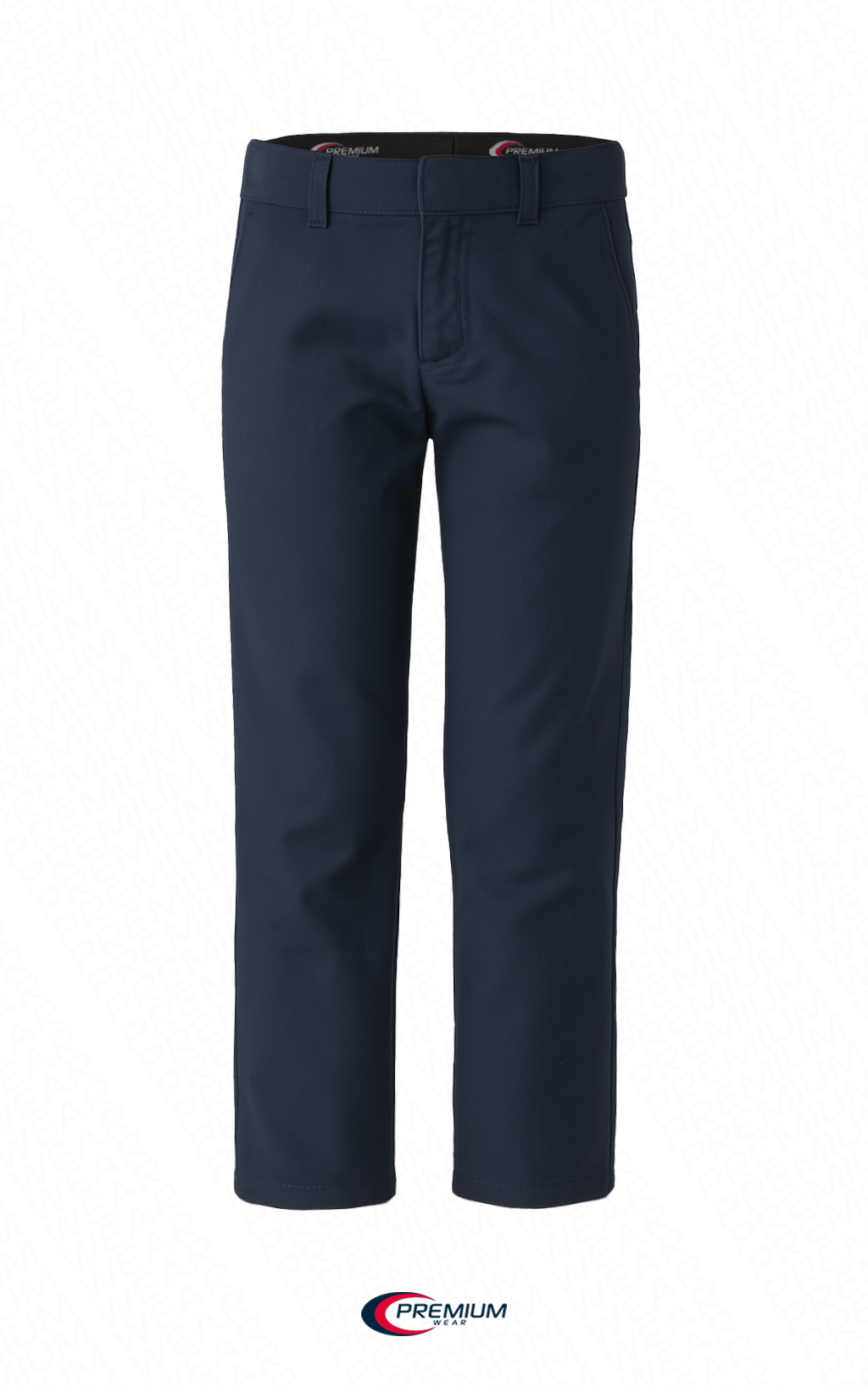 Girls Husky Flat Front Pants