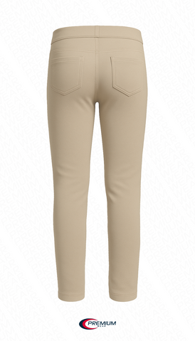 Girls Pointel Stretch Pants