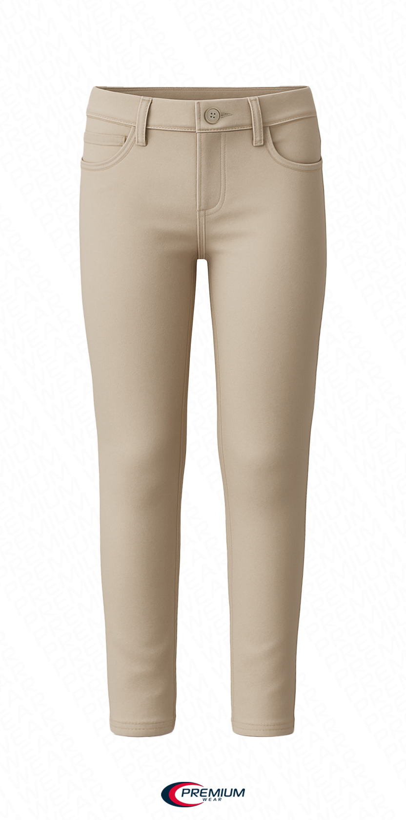 Girls Pointel Stretch Pants