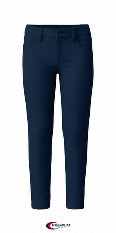 Girls Pointel Stretch Pants