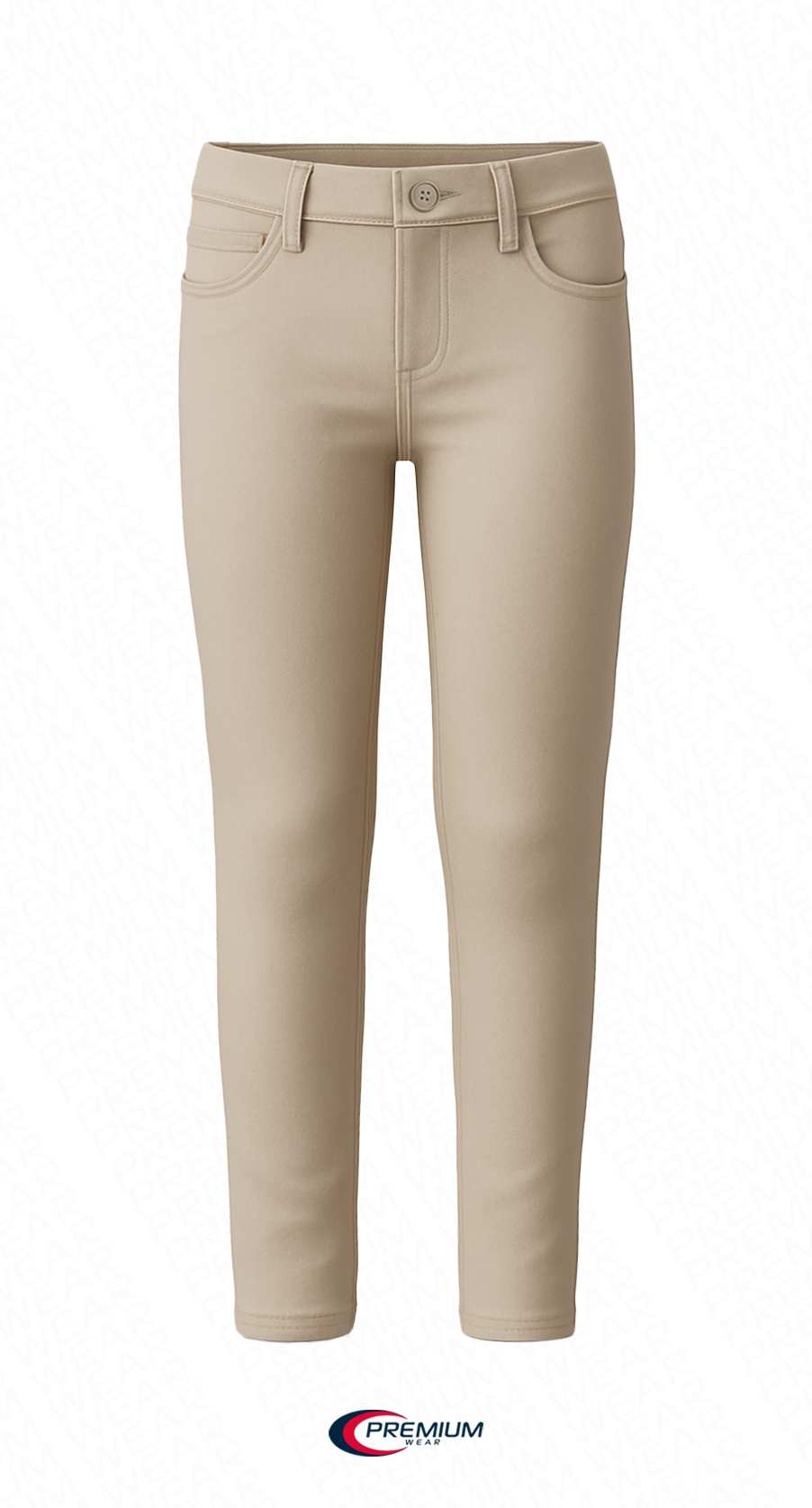 Girls Pointel Stretch Pants