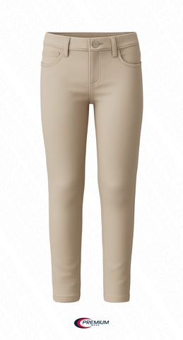 Girls Pointel Stretch Pants