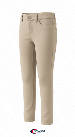 Girls Pointel Stretch Pants