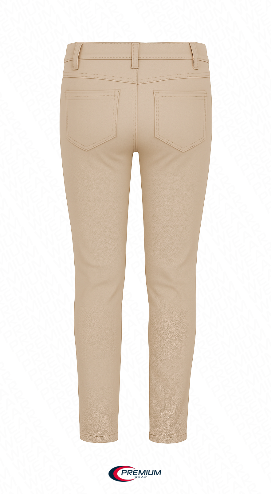 Girls Skinny Stretch Pants - single