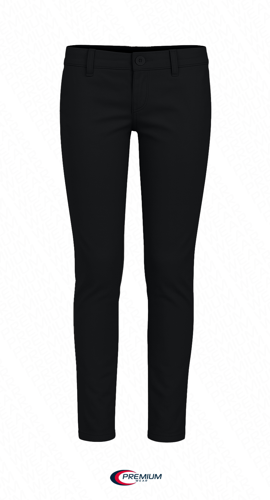 Girls Skinny Stretch Pants - single