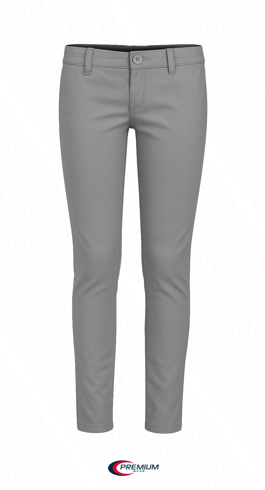 Girls Skinny Stretch Pants - single