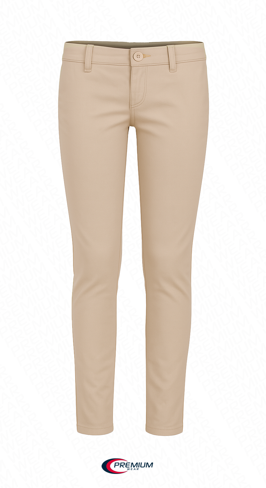 Girls Skinny Stretch Pants - single