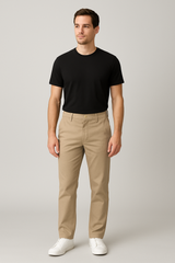 Men's Flat Front Pants 30" Inseam