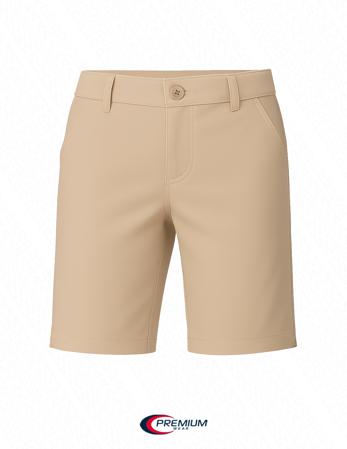 Girls Husky Flat Front Shorts