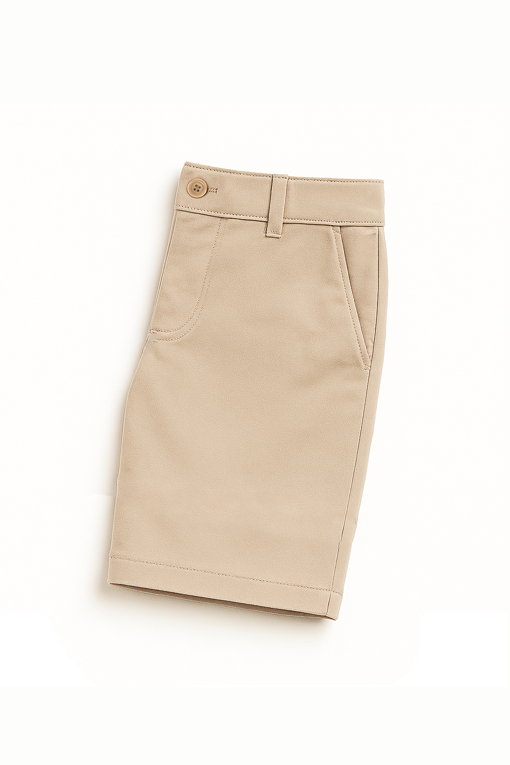 Girls Husky Flat Front Shorts