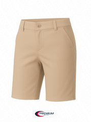 Girls Husky Flat Front Shorts