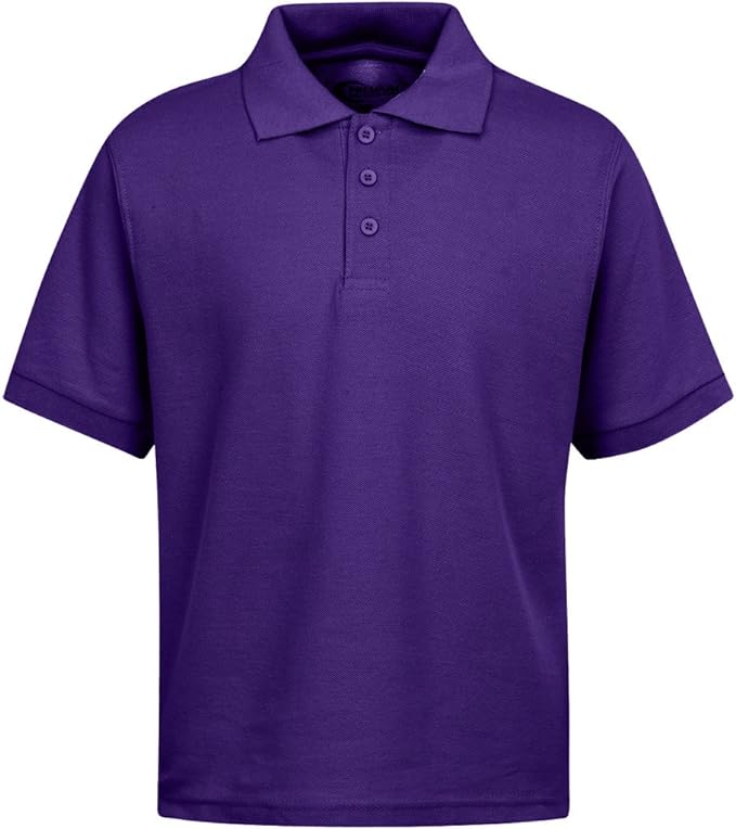 Boys/Unisex Short Sleeve Pique Polo Shirt