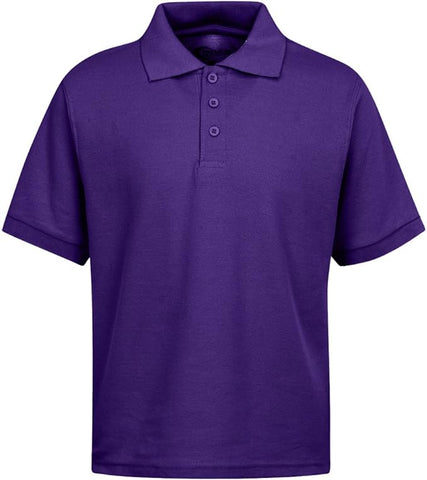 Boys/Unisex Short Sleeve Pique Polo Shirt