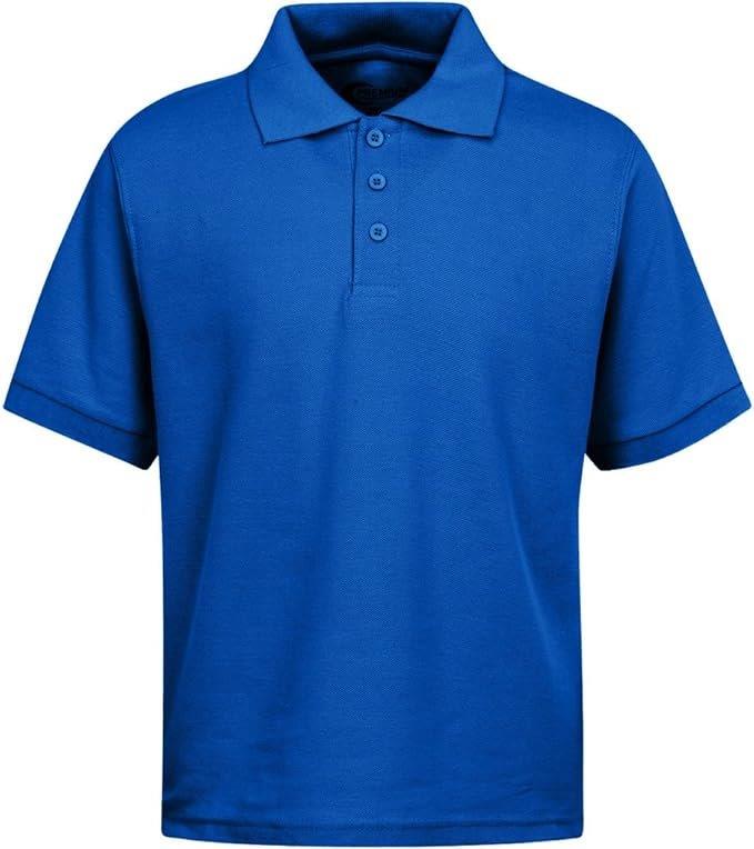 Toddlers Short Sleeve Pique Polo Shirt