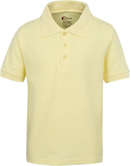 Men's Short Sleeve Pique Polo Shirt - Big Size