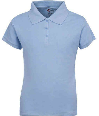 Juniors Short Sleeve Pique Polo Shirt