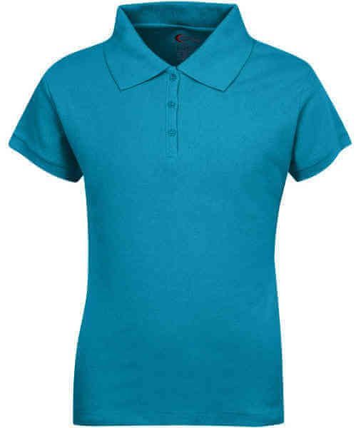 Toddlers Short Sleeve Pique Polo Shirt