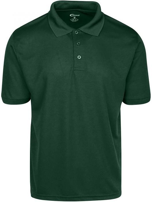 Men's Short Sleeve Pique Polo Shirt - Big Size