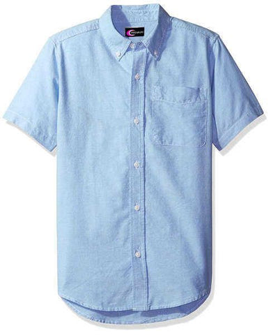  Mens Short Sleeve Oxford Shirt