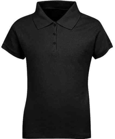 Juniors Short Sleeve Pique Polo Shirt