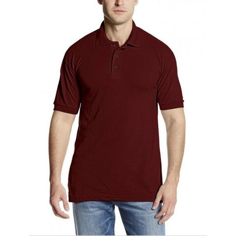 Mens Short Sleeve Pique Polo Shirt