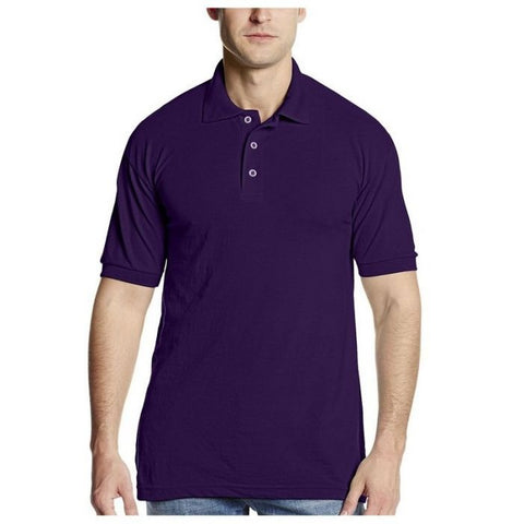 Mens Short Sleeve Pique Polo Shirt - Wholesale Bulk School Uniforms