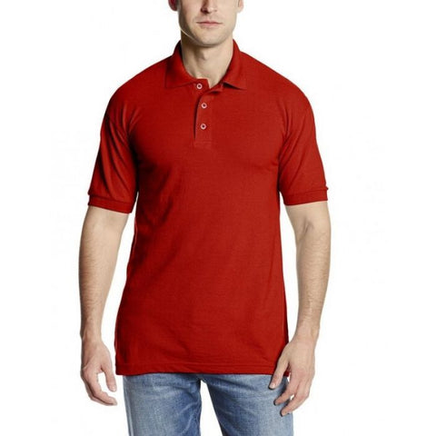 Mens Short Sleeve Pique Polo Shirt - Wholesale Bulk School Uniforms