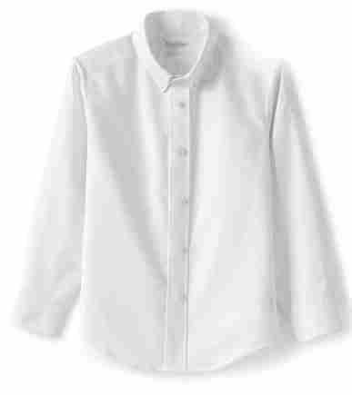 Men's Long Sleeve Oxford Shirt - Big Size